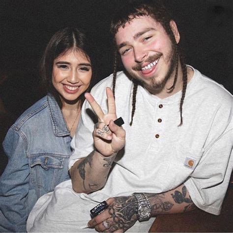 ashlen diaz|ashlen diaz post malone girlfriend.